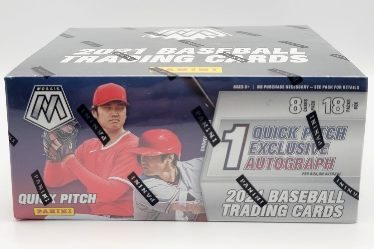 2021 Panini Mosaic Baseball Quick Pitch Box