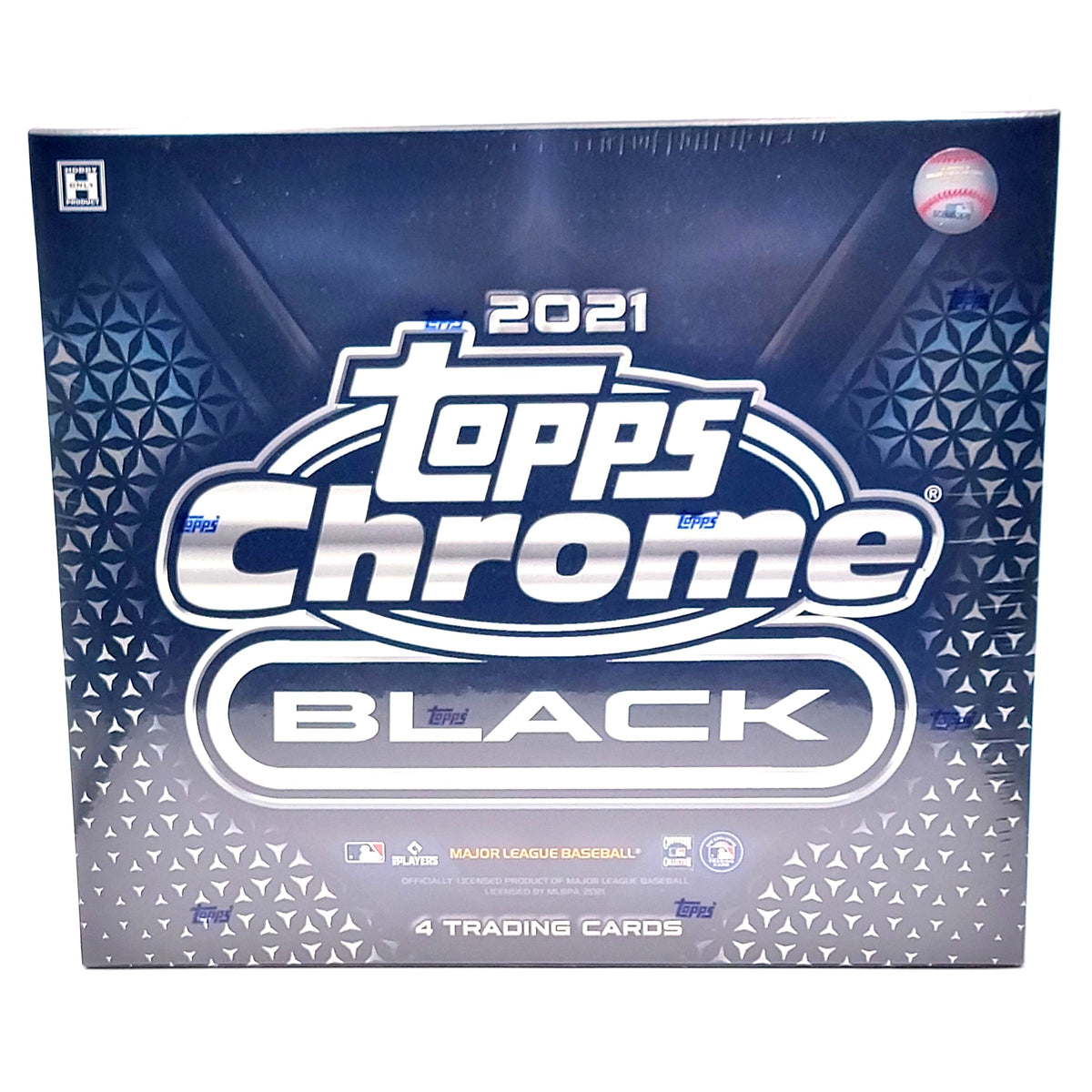 2021 Topps Chrome Black Baseball Hobby Box