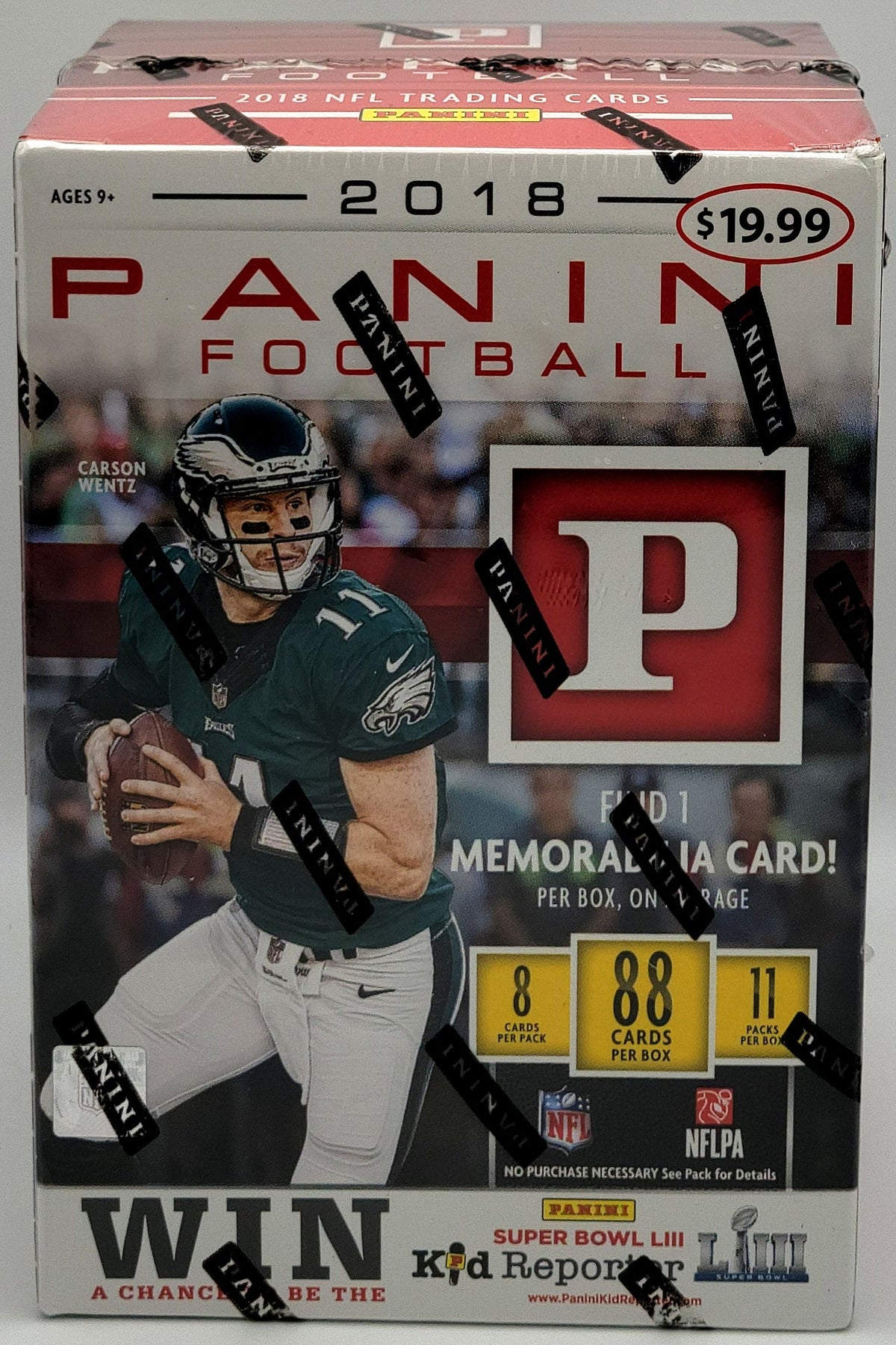 2018 Panini Football Blaster Retail Box