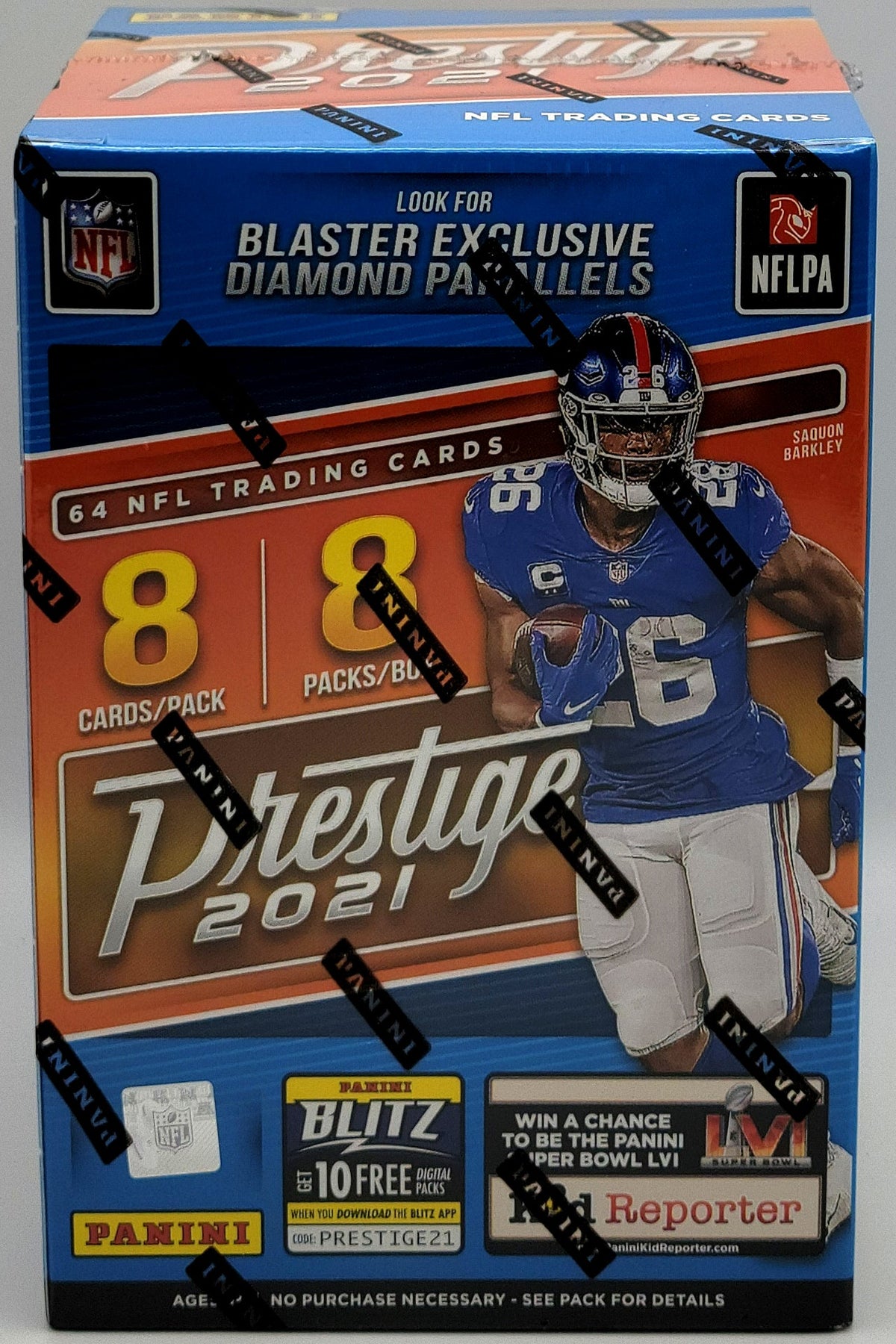 2021 Panini Prestige Football Blaster Box