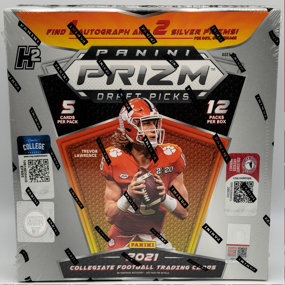 2021 Panini Prizm Draft Picks Football Hybrid Hobby Box