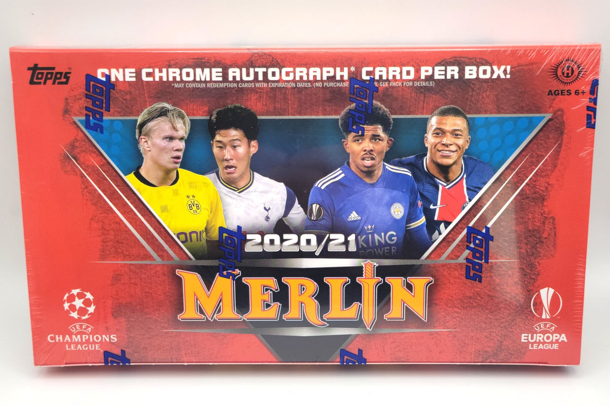 2020/21 Topps Merlin Chrome UEFA Soccer Hobby Box