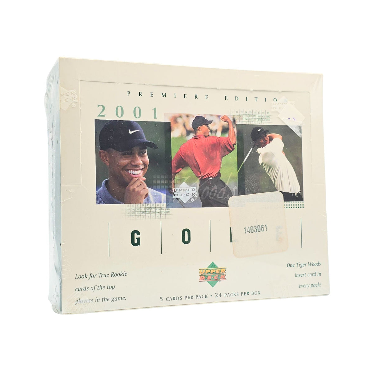 2001 Upper Deck Golf Hobby Box