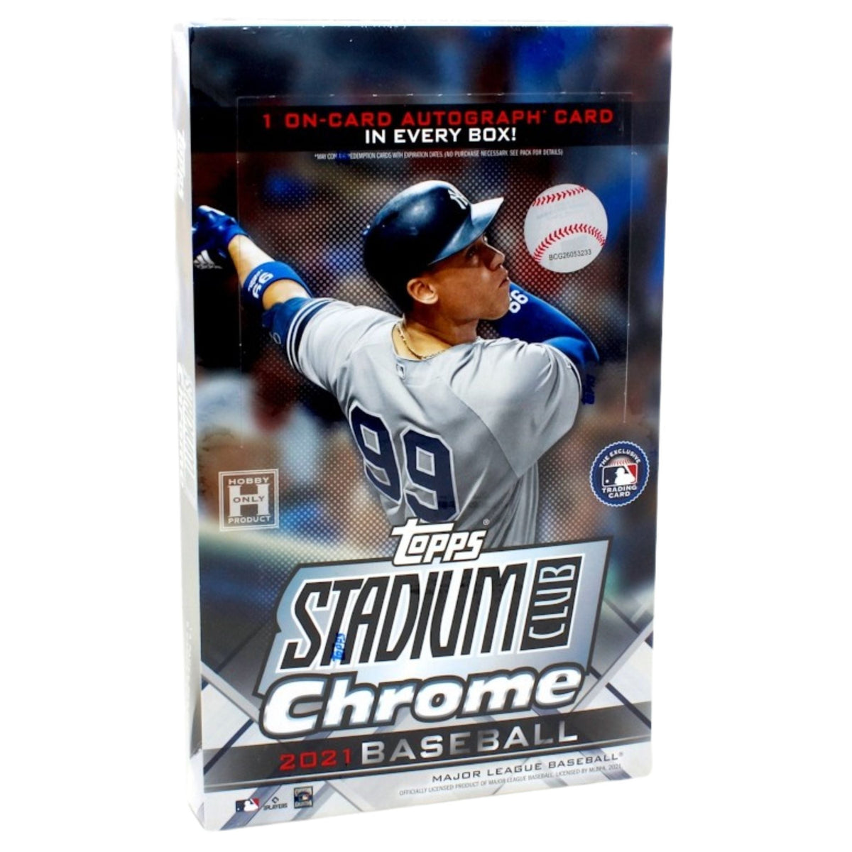 2021 Topps Stadium Club Chrome Baseball Hobby Box