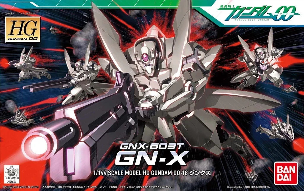 Gundam 1/144 HG 00 #18 GNX-603T GN-X Model Kit