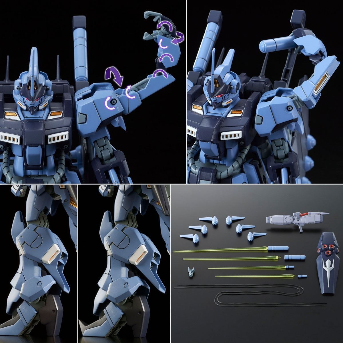 Gundam 1/144 HGUC Missing Link AMX-018 (HADES) Todesritter Model Kit Exclusive