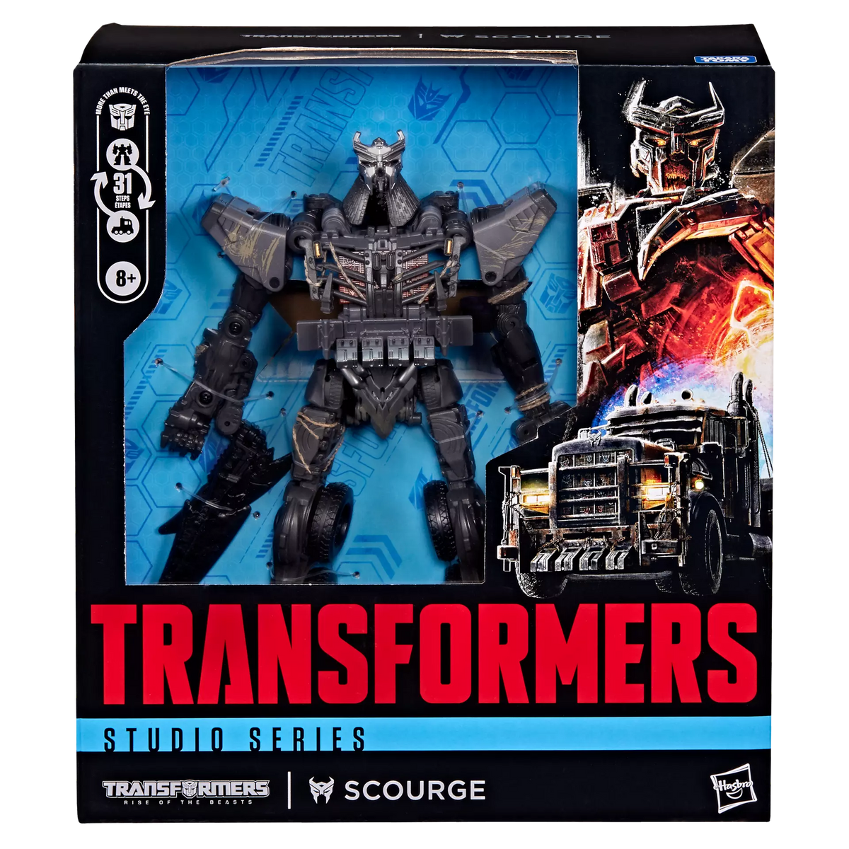 Transformers Generations Studio Series Rise of the Beasts Leader Scourge Action Figure