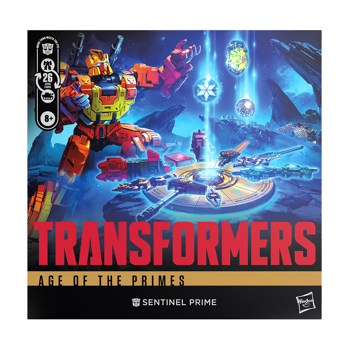 Transformers Age of the Primes Voyager Sentinel Prime and Artifact Holder Action Figure
