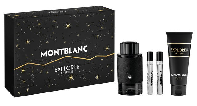 Mont Blanc Explorer Extreme Set 3.4oz EDP & 2x.25oz EDP & 3.4 SG