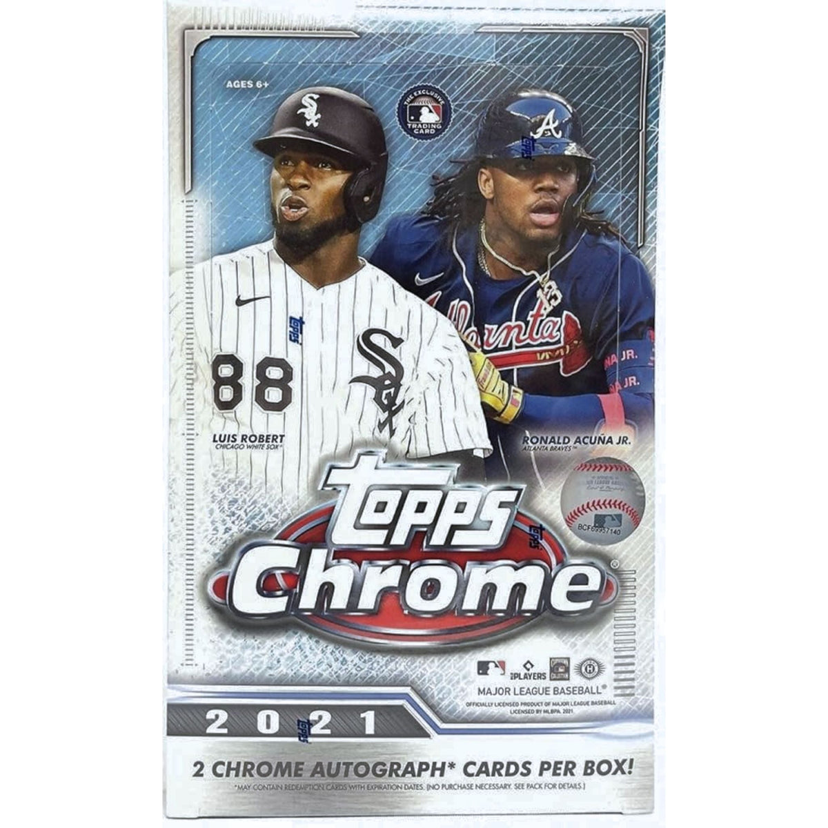 2021 Topps Chrome Baseball Hobby Box