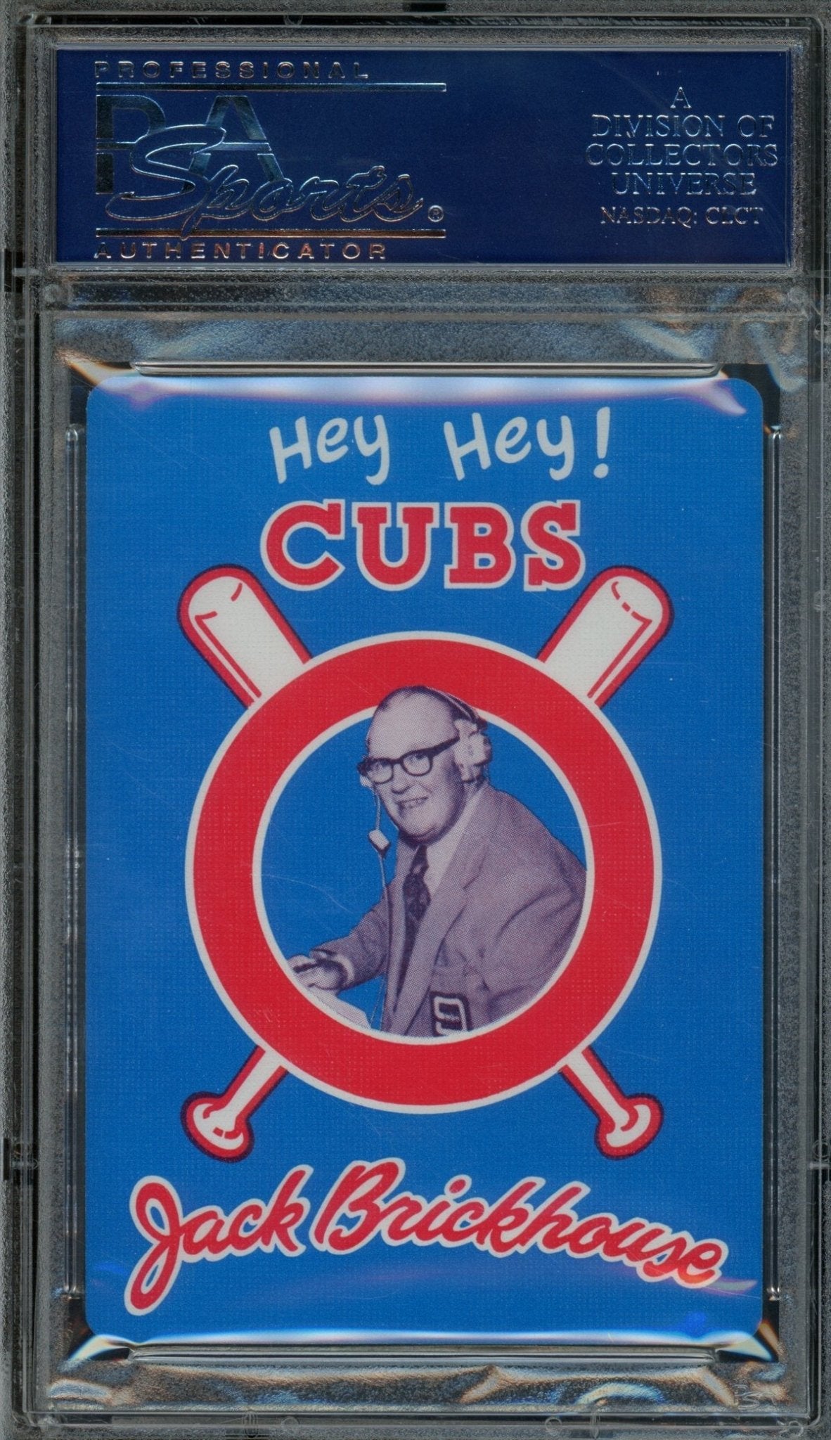 1985 Playing Cards Burt Hooten Ace of Diamonds PSA 10 Cubs