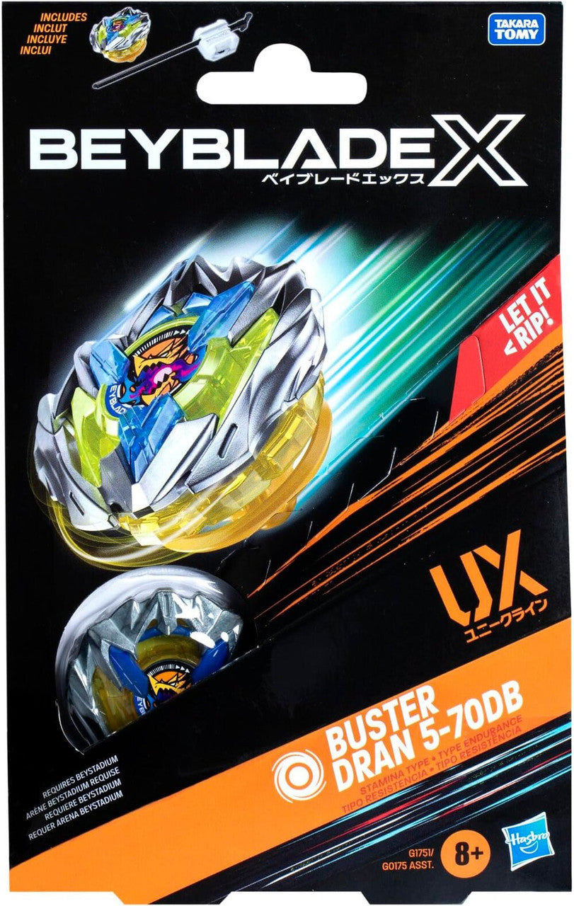 HASBRO Buster Dran 5-70DB Beyblade X Starter