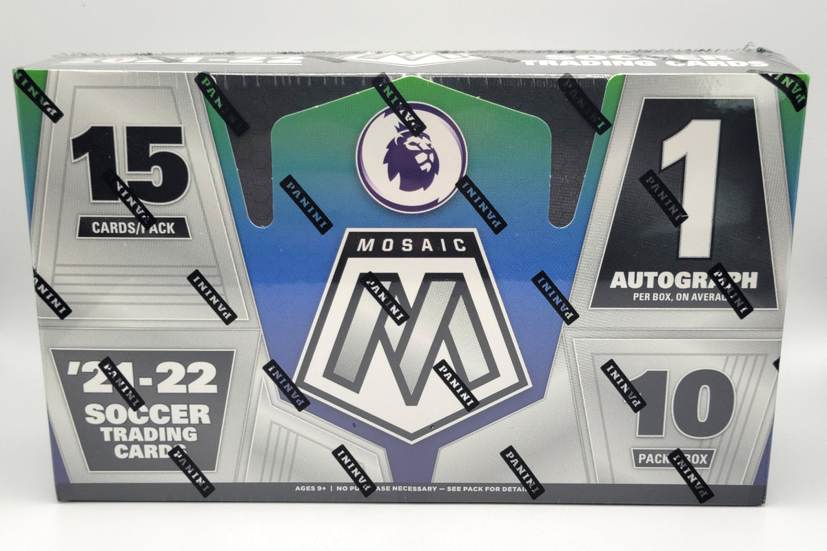 2021/22 Panini Mosaic English Premier League Soccer Hobby Box