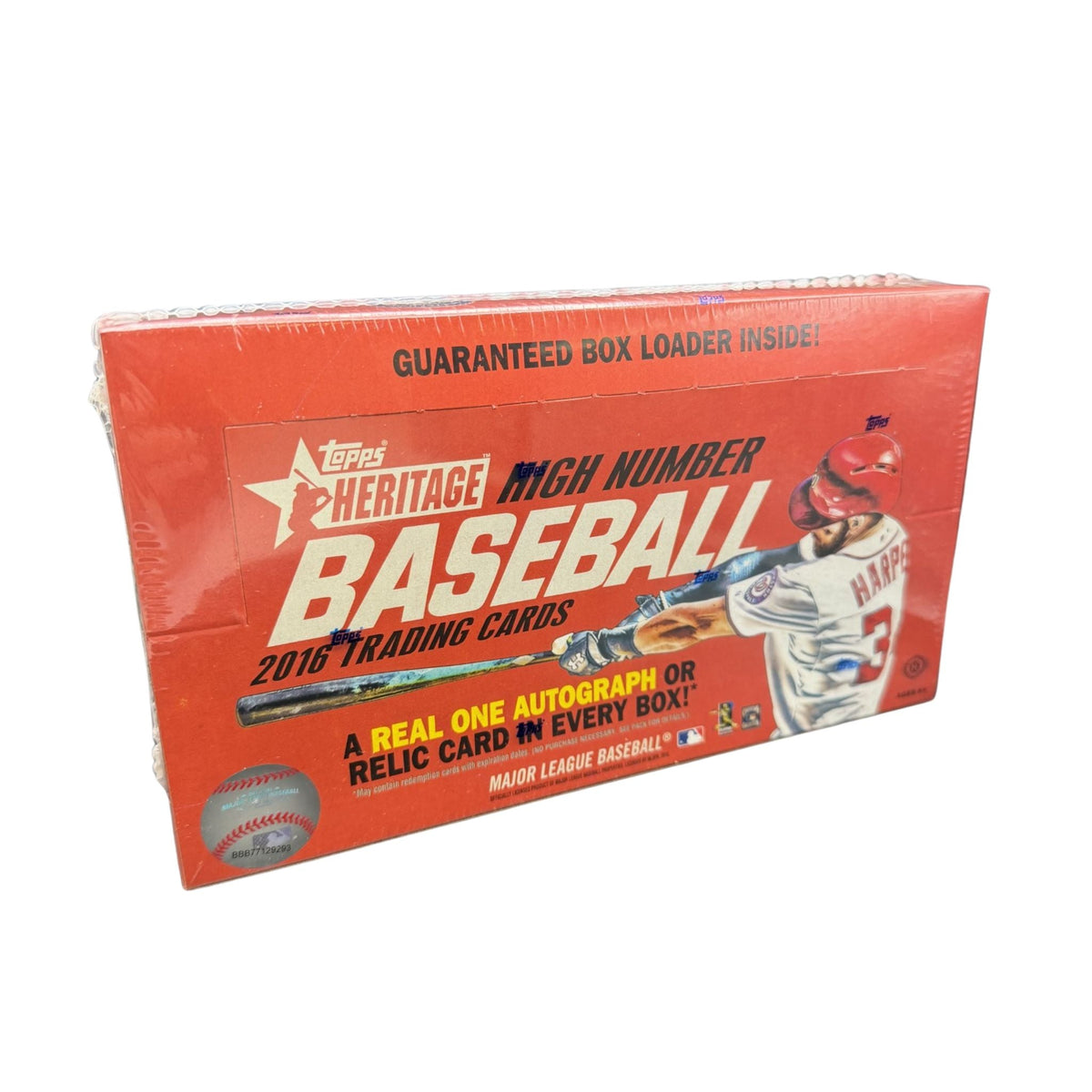 2016 Topps Heritage High Number Baseball Hobby Box