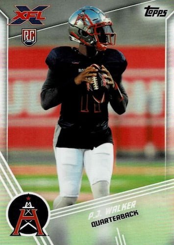 2020 Topps XFL Football Hobby Box