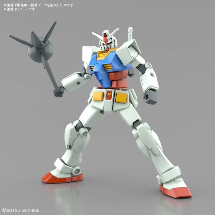 Gundam 1/144 Entry Grade RX-78-2 Gundam (Full Weapon Set) Model Kit