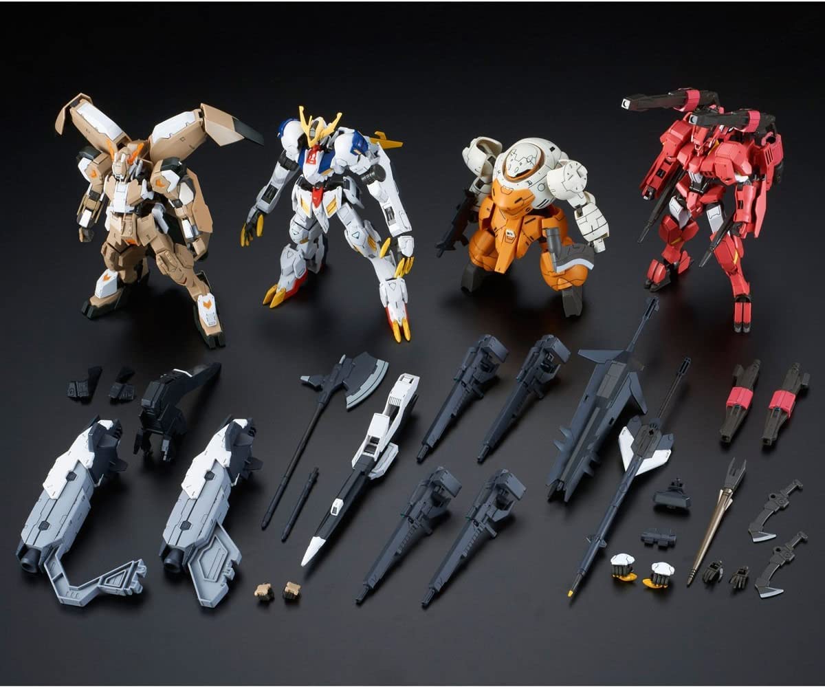 Gundam 1/144 Gundam Iron Blooded Orphans Tekkadan Complete Set Model Kit Exclusive