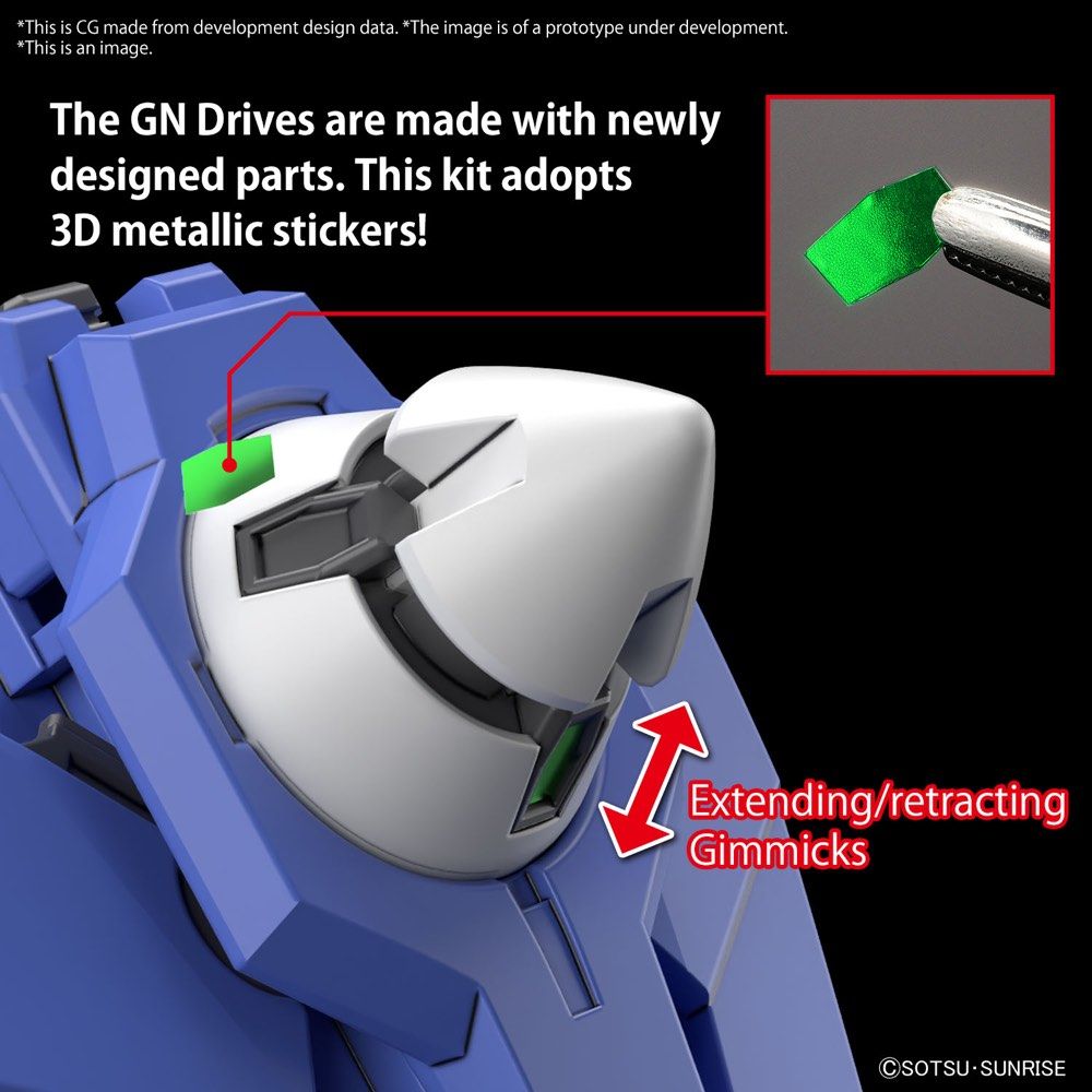 Gundam 1/144 HGBM #05 GN-0000DVR/II 00 Diver Arc Model Kit