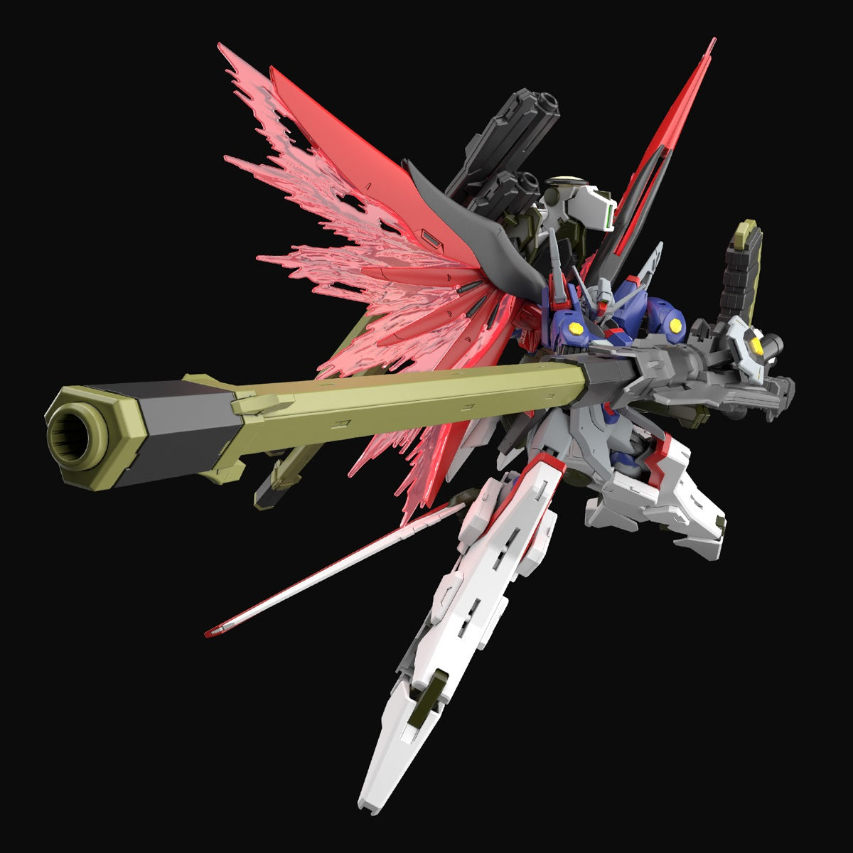 Gundam 1/144 HGUC #258 HGCE Seed Freedom ZGMF/A-42S2 Destiny Gundam Spec II + Zeus Silhouette Model Kit