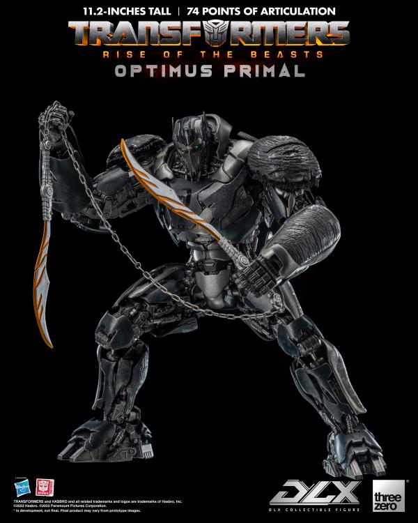 ThreeZero Transformers: Rise of the Beasts Optimus Primal DLX Action Figure