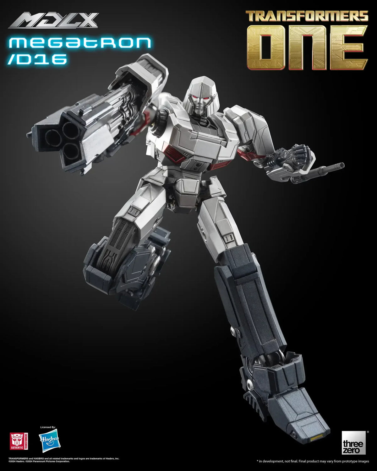 ThreeZero Transformers One Megatron/D16 MDLX Action Figure