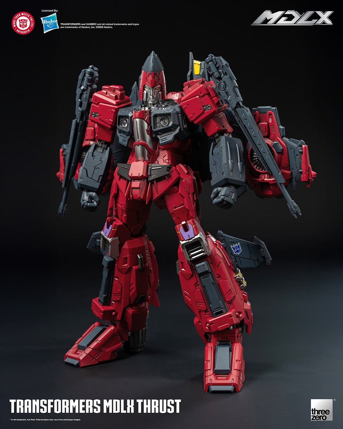 ThreeZero MDLX Transformers Thrust Action Figure
