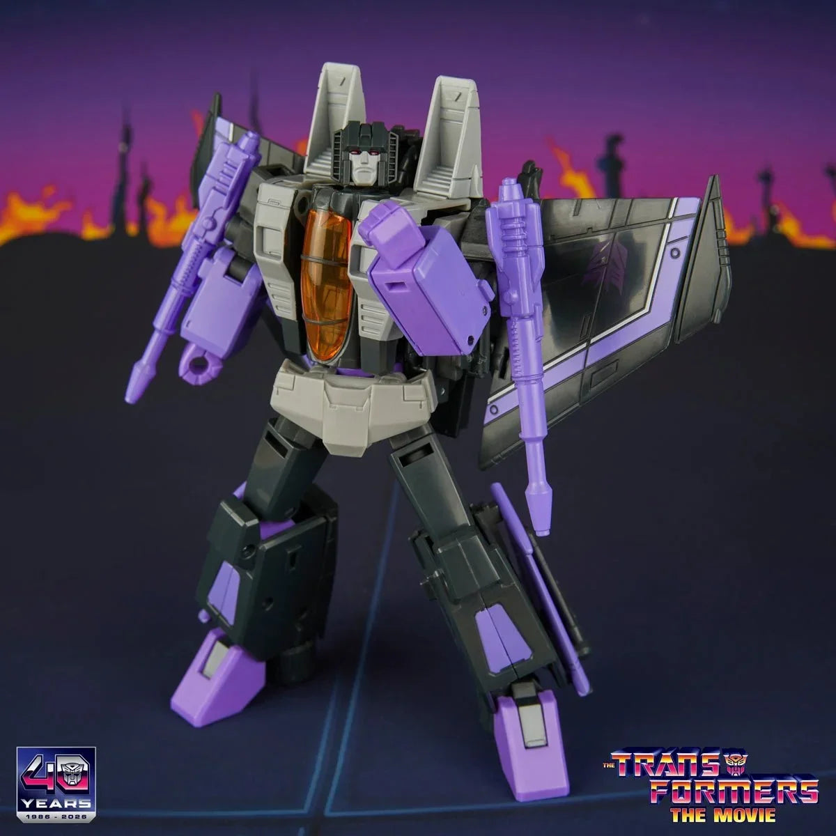 Transformers Studio Series 86 Voyager Skywarp Action Figure