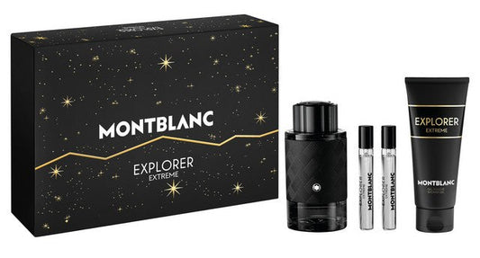 Mont Blanc Explorer Extreme Set 3.4oz EDP & 2x.25oz EDP & 3.4 SG