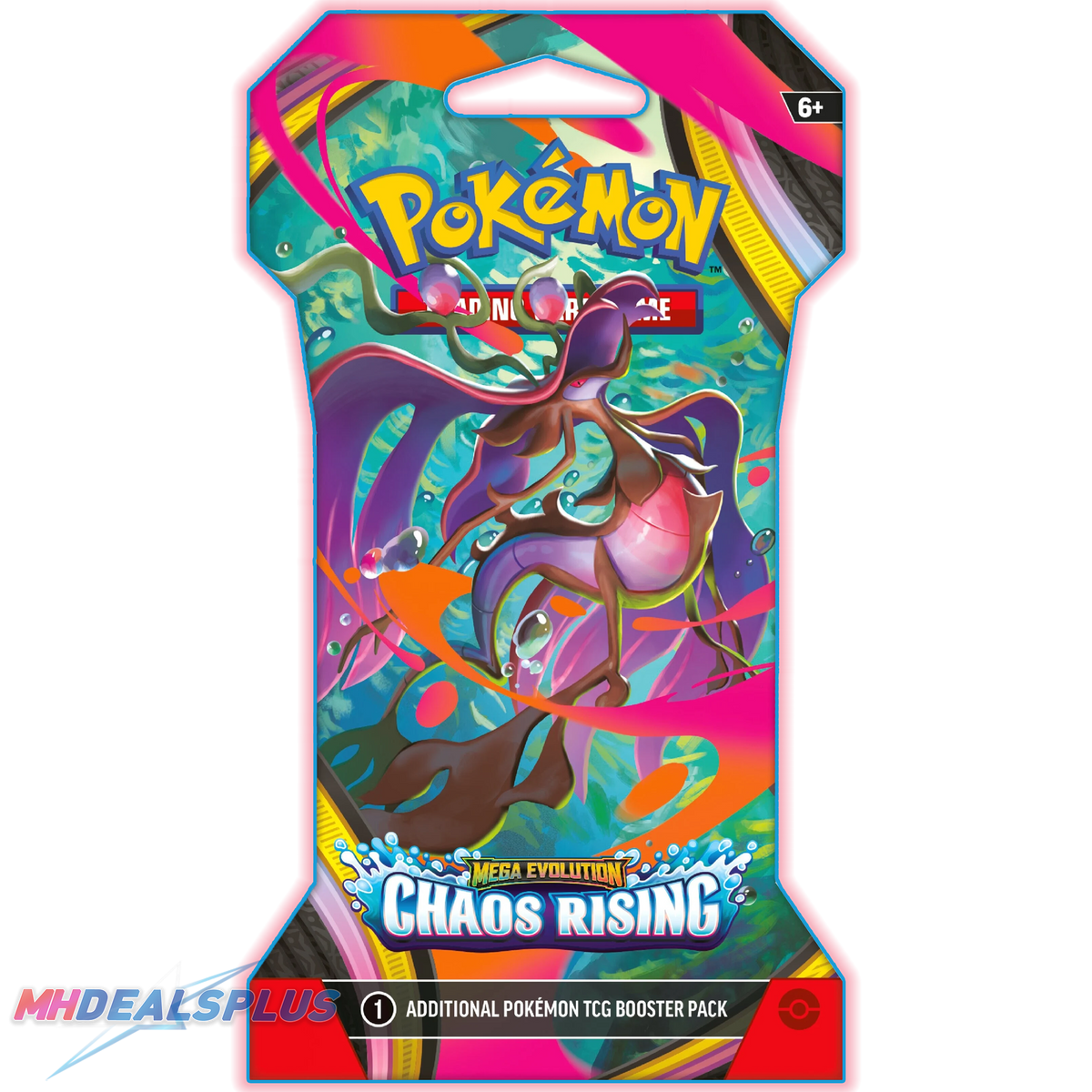 Pokemon Chaos Rising Sleeved Booster Pack