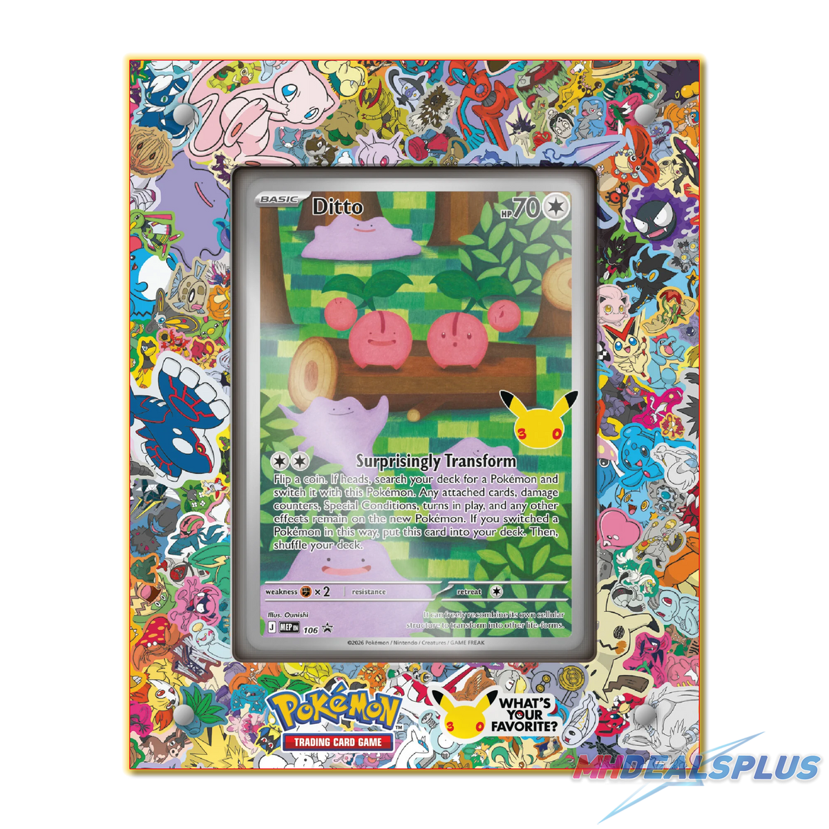 (Pre-Order) Pokemon 30th Celebration Ditto Premium Collection