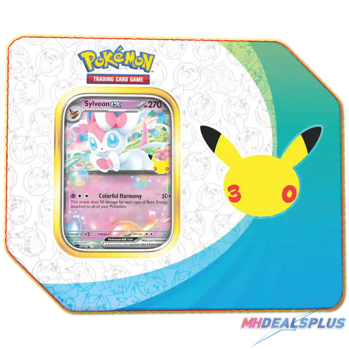 (Pre-Order) Pokemon 30th Celebration ex Tin (Random)