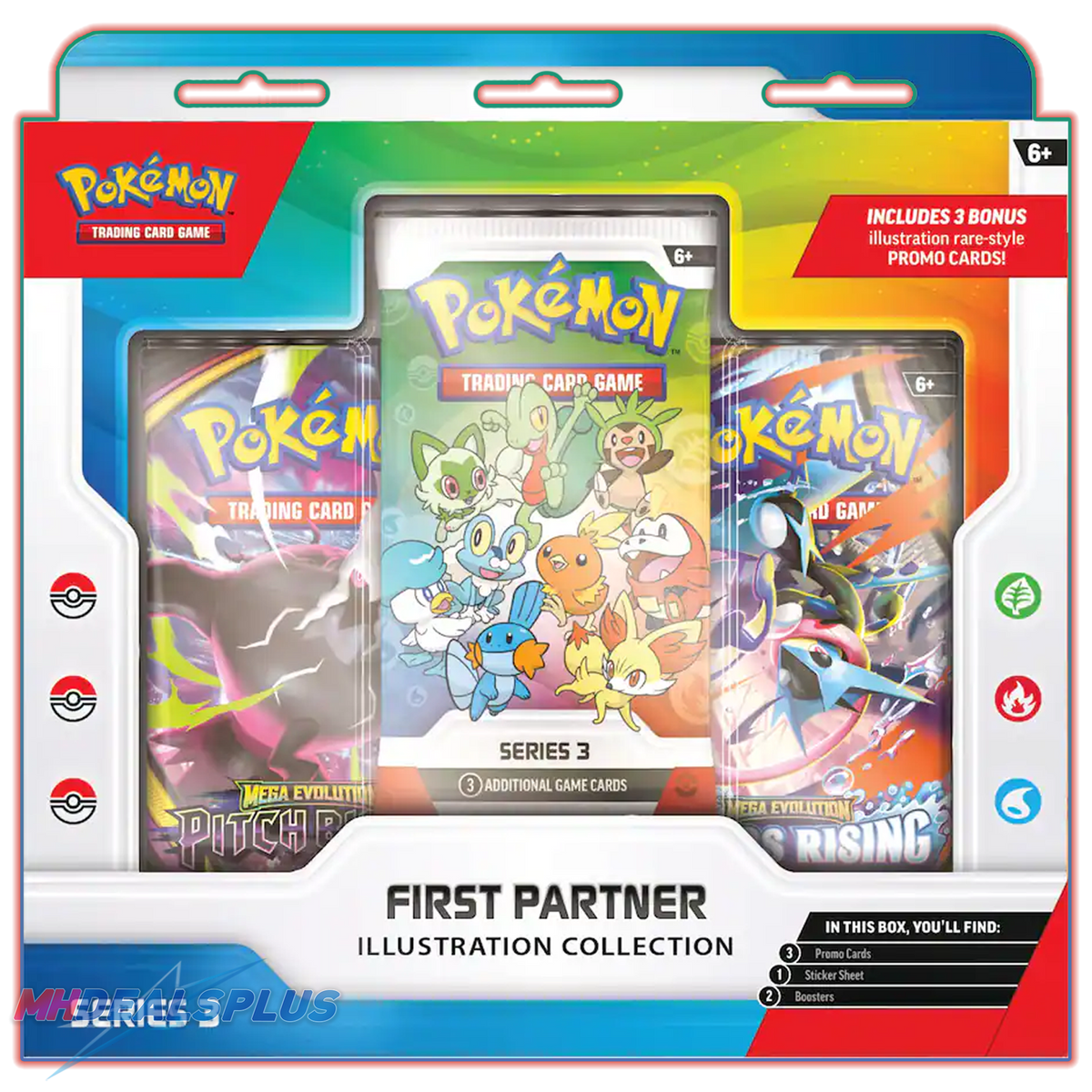 Pokemon First Partner Illustration Collection Series 3