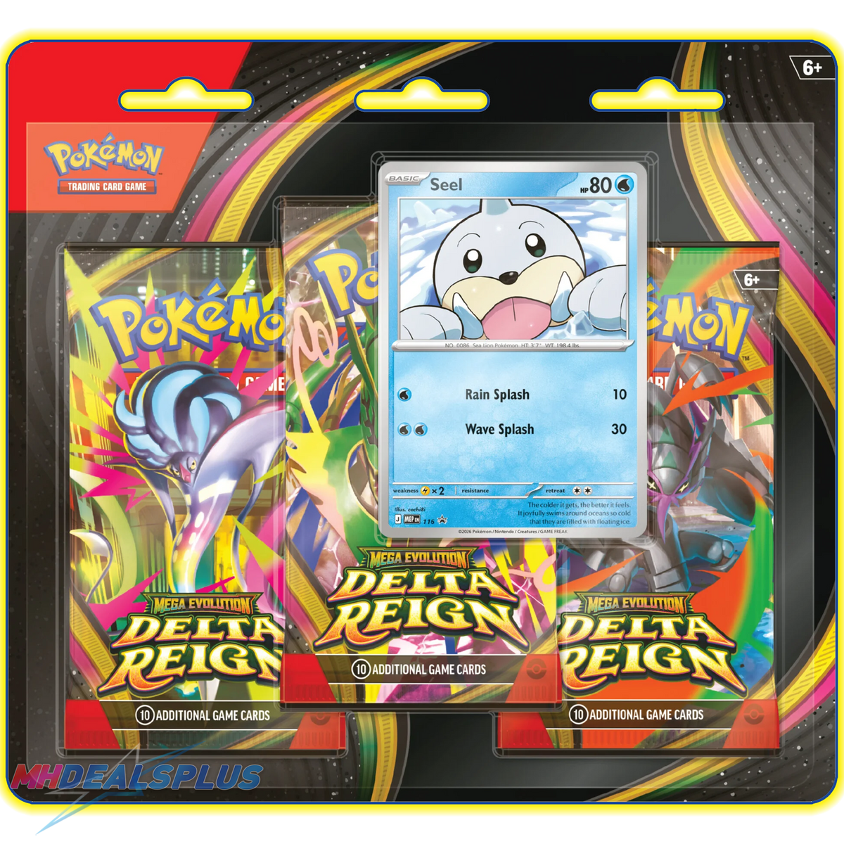 (Pre-Order) Pokemon Delta Reign 3-Pack Blister Pack