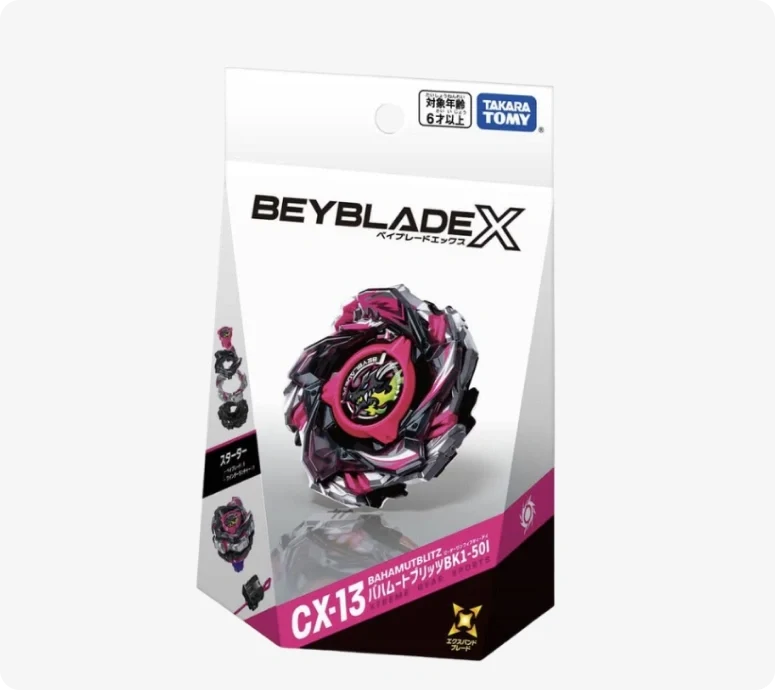 Takara Tomy Beyblade CX-13 Bahamut Blitz BK1-50I
