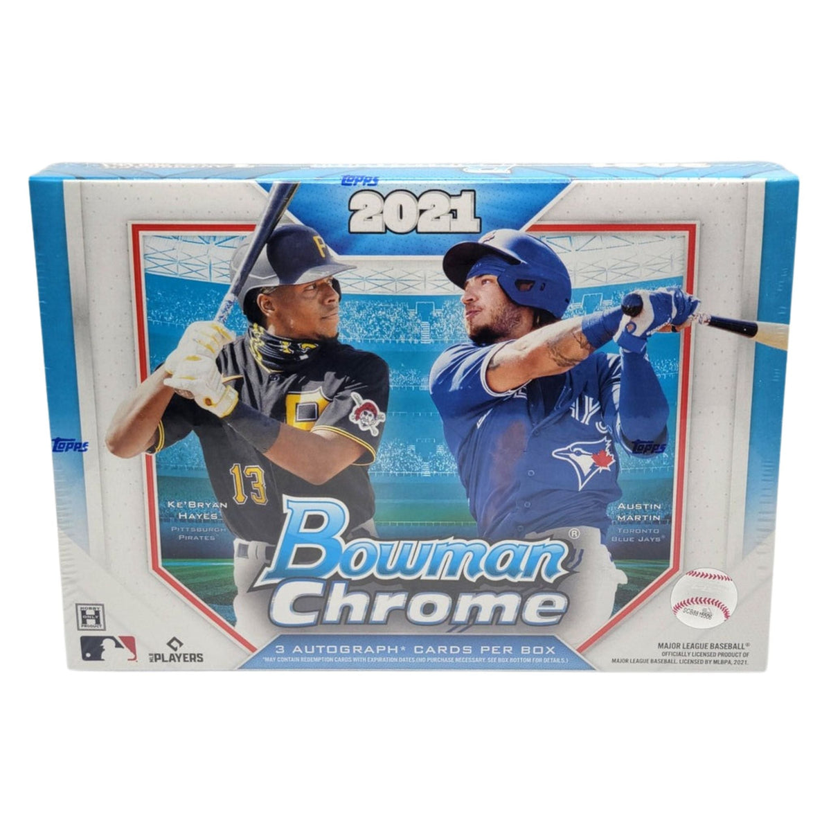 2021 Bowman Chrome Baseball HTA Choice Box