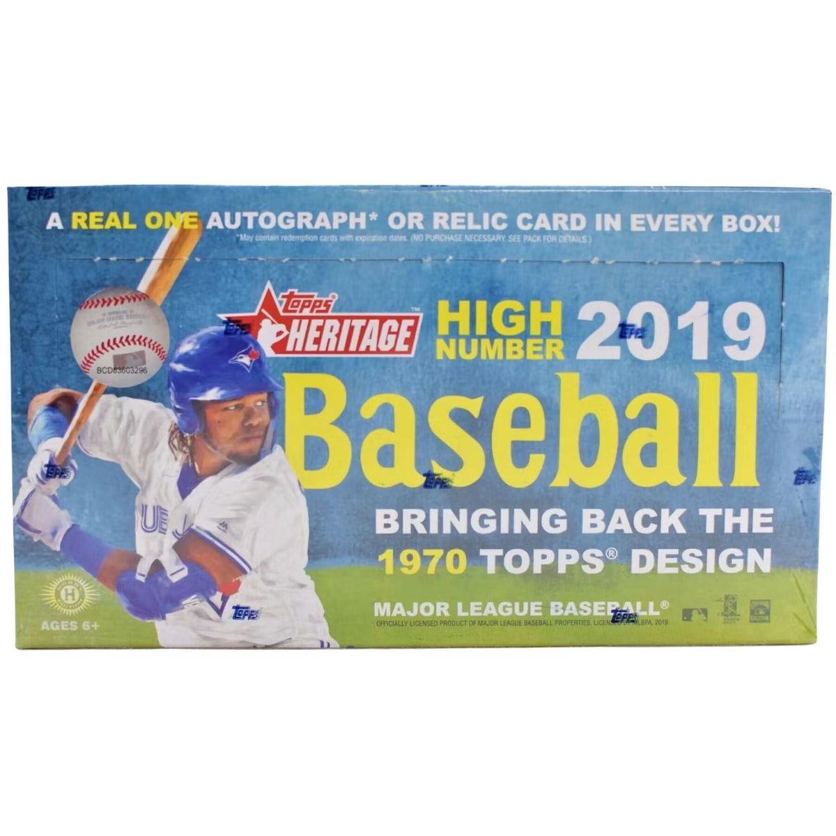 2019 Topps Heritage High Number Baseball Hobby Box
