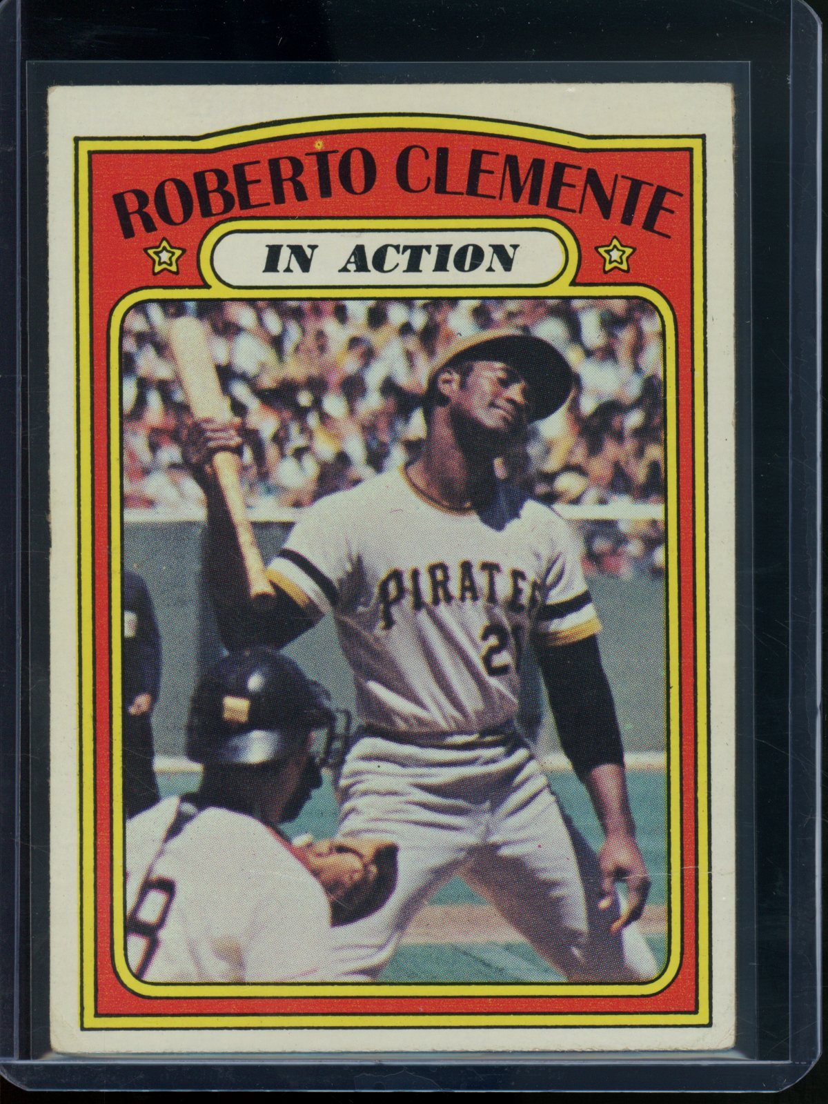 1973 Topps Roberto Clemente In Action #310 Pirates