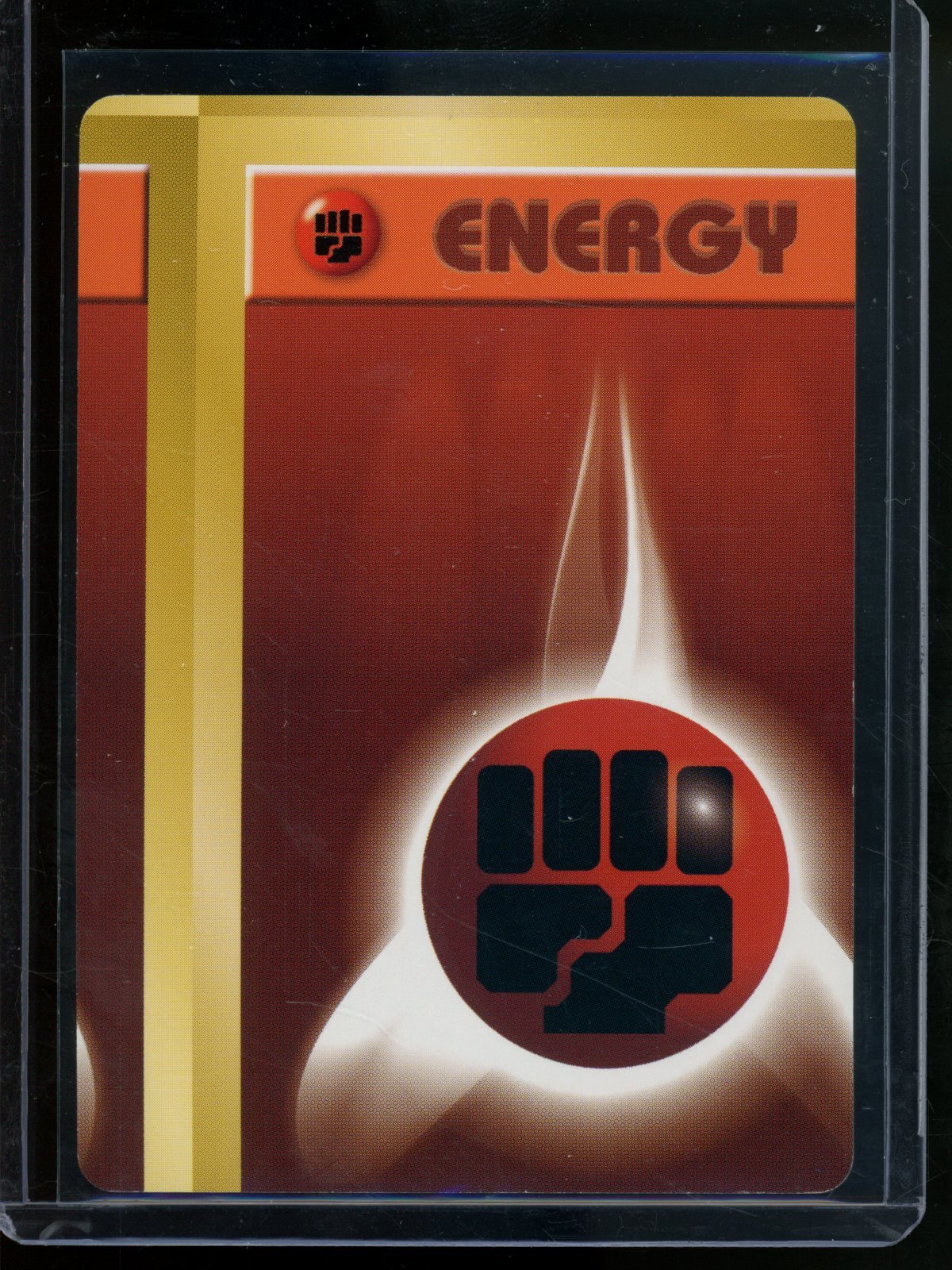 1999 Pokemon Base Set Fighting Energy JPN Error Miscut