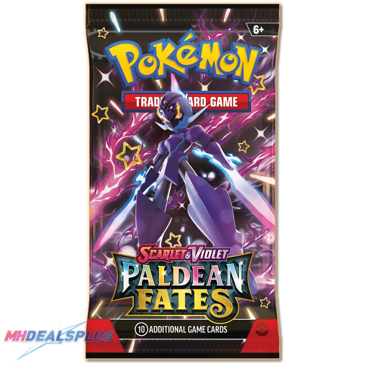 Pokemon Paldean Fates Tech Sticker Collection Set of 3