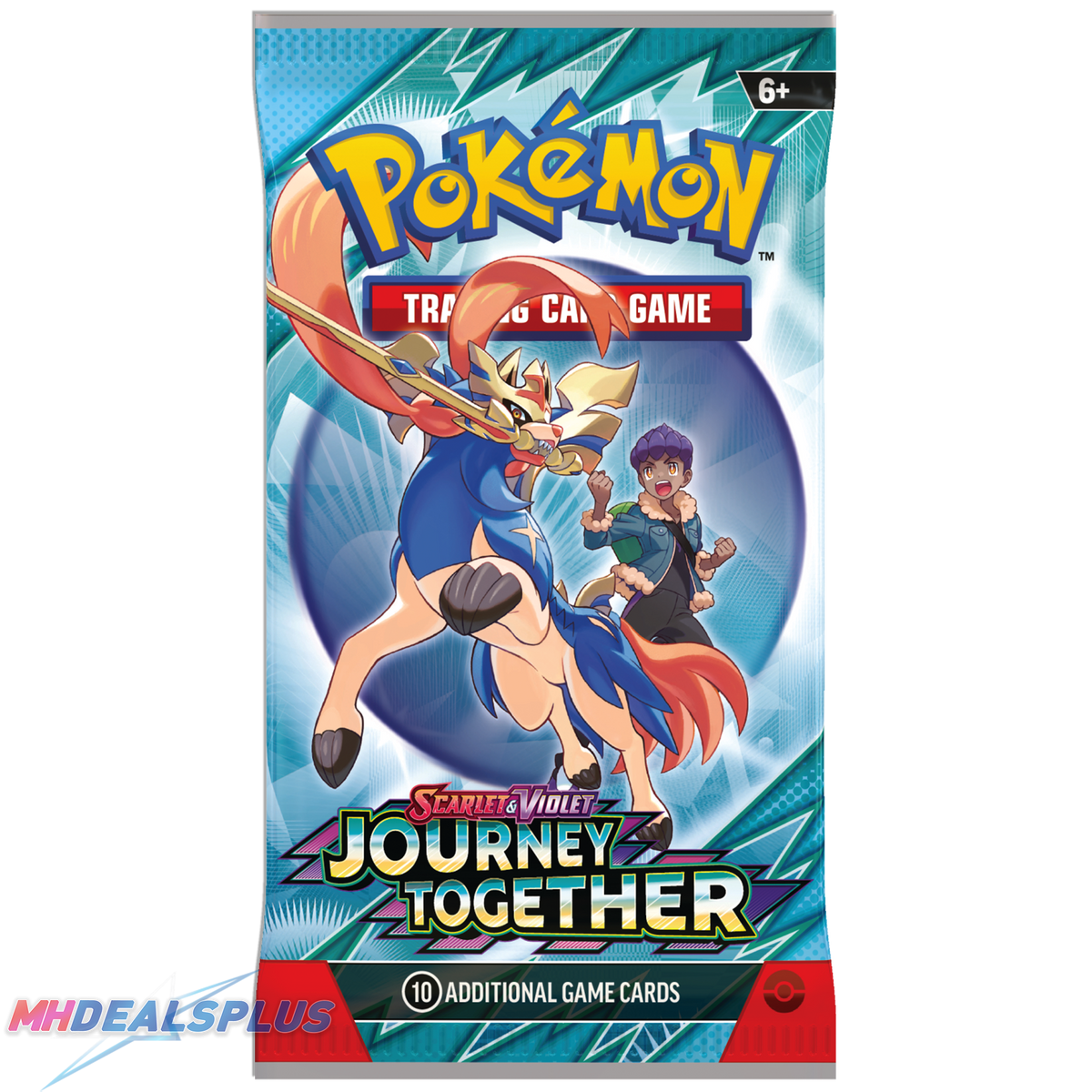 Pokemon Journey Together Booster Pack Set of 5