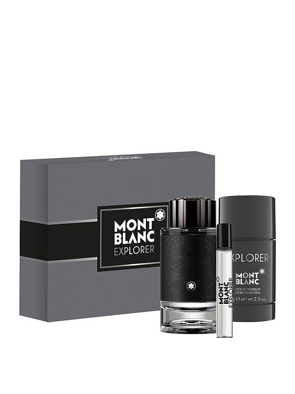 Mont Blanc Explorer Set 3.4oz EDP & .25oz EDP & Deo Stick