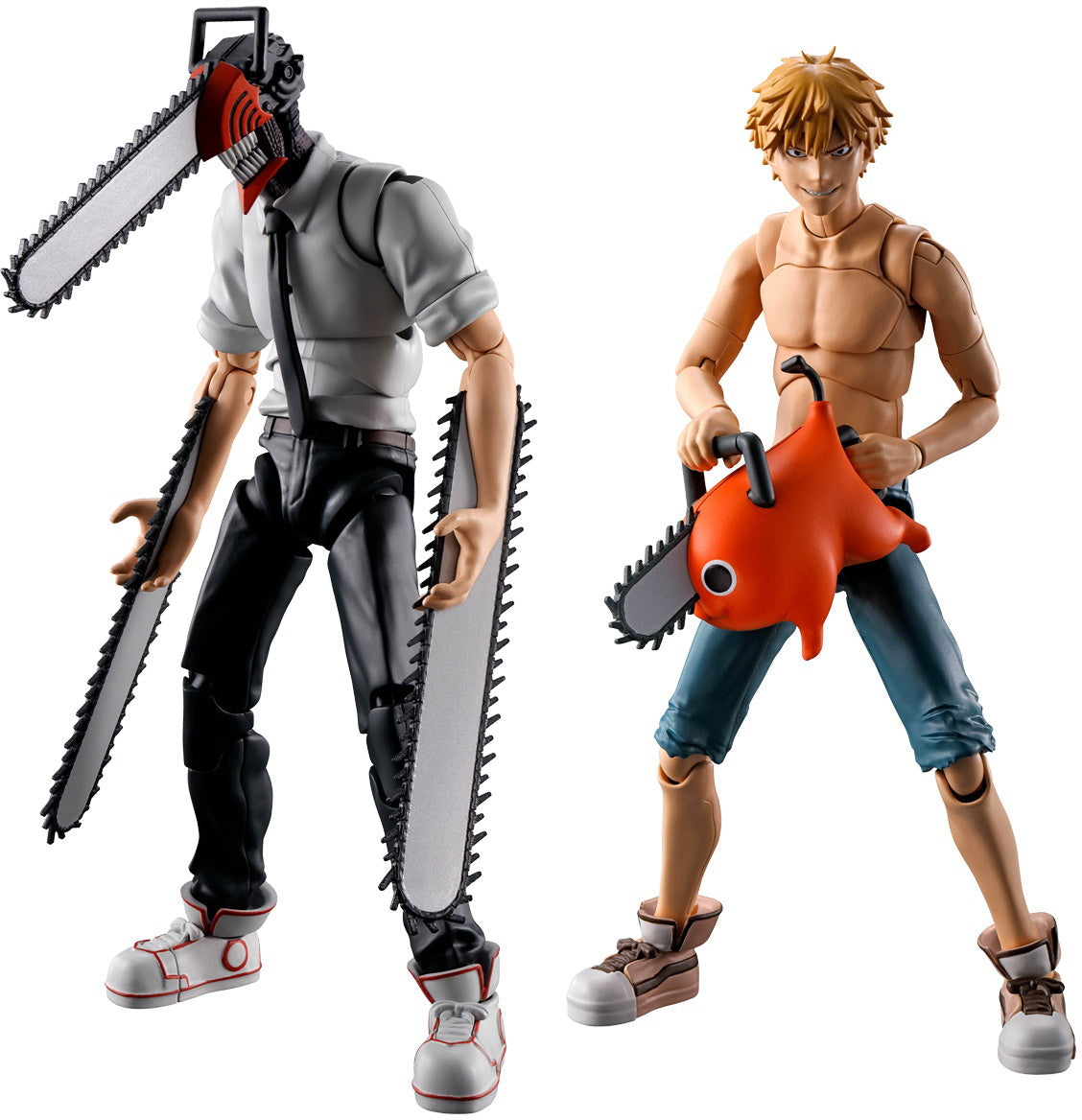 SMP Kit Make Pose Chainsaw Man Model Kit (2 Pack Box)