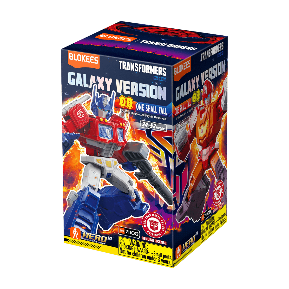 Blokees Transformers Galaxy Version 08 One Shall Fall