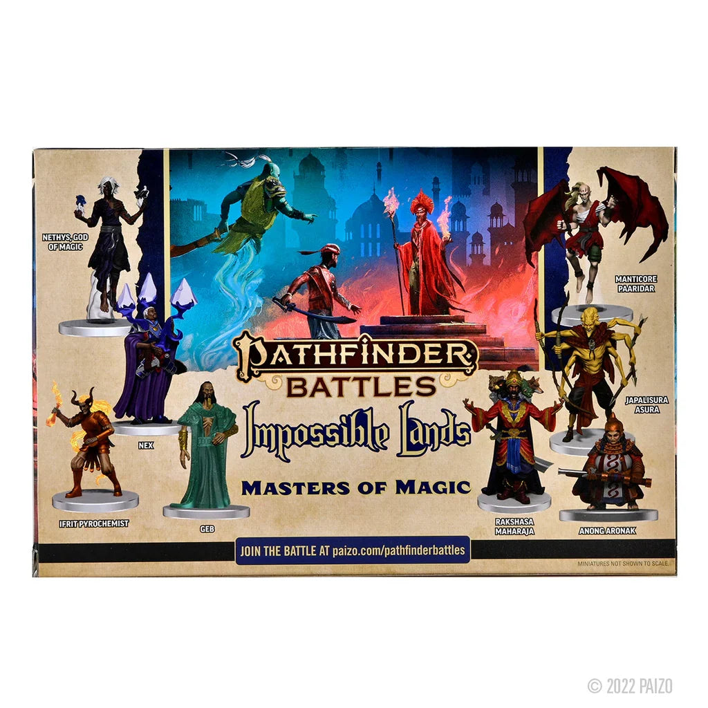 Pathfinder Battles: Impossible Lands - Masters of Magic Boxed Set