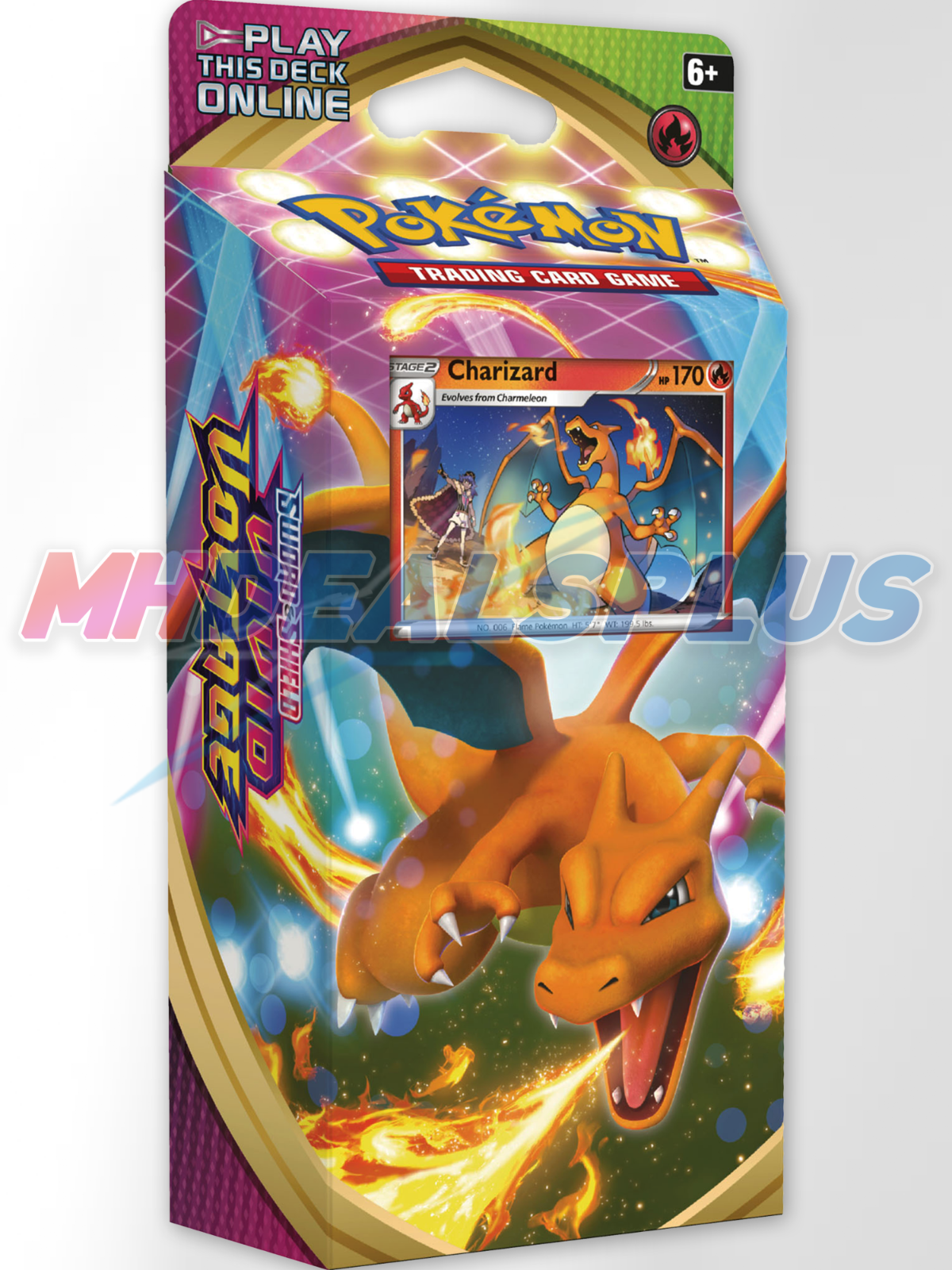 Pokemon TCG Vivid Voltage Charizard & Drednaw Theme Decks - Set of 2