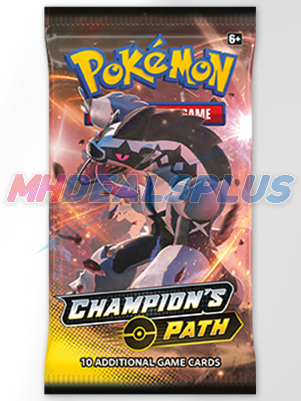 Pokemon TCG Champion's Path Turffield Gym Pin Collection - 3 Packs, 1 Pin/Promo